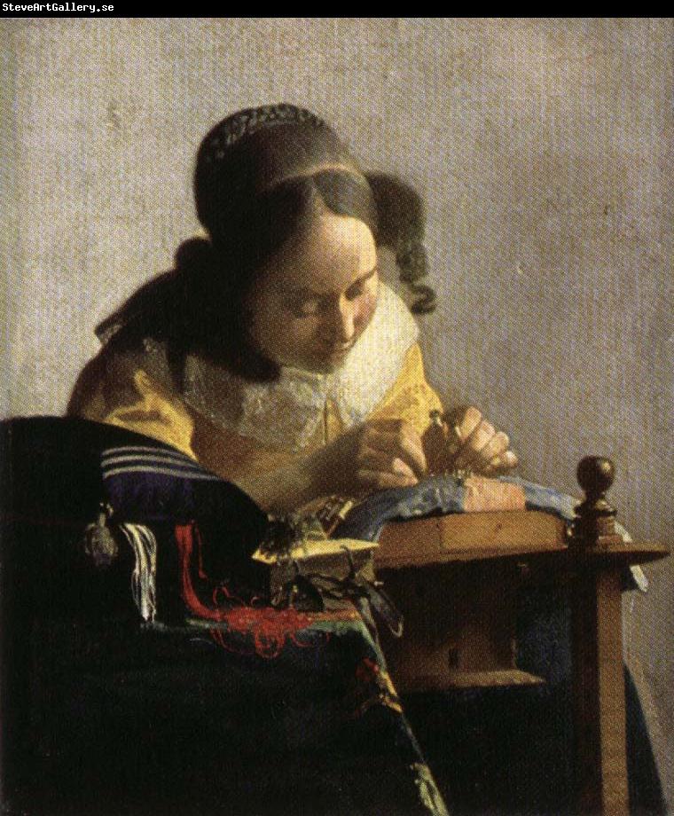 Jan Vermeer The Lacemaker